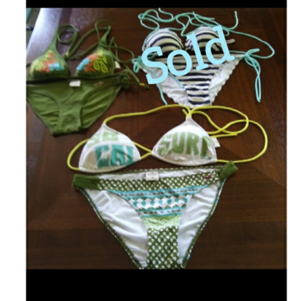 Bundle of 2 Hollister Bikinis Sz-S/M